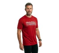 Troy Lee Designs Factory Racing Short Sleeve T-shirt L Dark Red