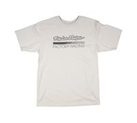 Troy Lee Designs Factory Racing Short Sleeve T-shirt L Light Grey