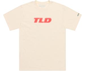 Troy Lee Designs Fade Out T-Shirt, white-red, size 2XL for Men
