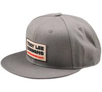 Troy Lee Designs Flat Bill Factory Snapback Cap, grey for Men