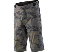 Troy Lee Designs Flowline MTB Mountain Bike Shorts Shell Spray Camo Army