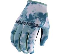 Troy Lee Designs Flowline Plot Motocross Gloves, blue, size XL for Men