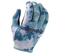 Troy Lee Designs Flowline Plot Motocross Gloves (Light Blue, M)