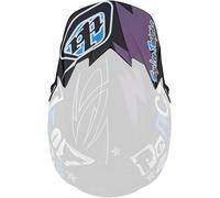 Troy Lee Designs GP Anarchy Helmet Peak, black-white-blue for Men