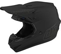 Troy Lee Designs 2025 Youth GP Helmet Mono Black Motocross MX Quad Kids Junior