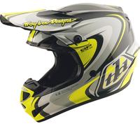 Troy Lee Designs GP Pro Crossover MIPS Motocross Helmet, black-grey-yellow, size L for Men