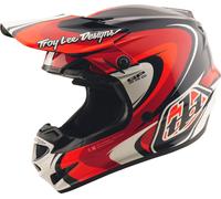 Troy Lee Designs GP Pro Crossover MIPS Motocross Helmet, red, size L for Men