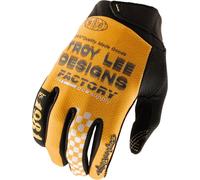 Troy Lee Designs GP Pro Factory Motocross Gloves, black-yellow, size M for Men
