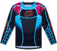 Troy Lee Designs GP Pro Framework Youth Motocross Jersey, black/turquoise, size M