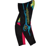 Troy Lee Designs GP Pro Membrane Youth Motocross Pants, black-yellow, size XL