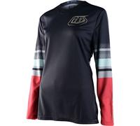 Troy Lee Designs GP Warped Ladies Motocross Jersey, grey, size L for Women