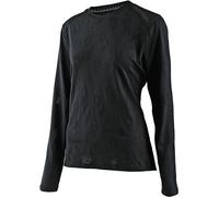 Troy Lee Designs Lilium Jaquard Ladies Bicycle Jersey, black, size XS for Women