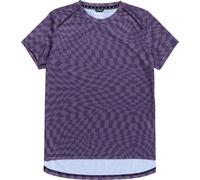 Troy Lee Designs Lilium SS Twisted Checkers Ladies Bicycle Jersey, purple, size S for Women