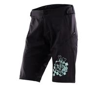 Troy Lee Designs Lilium Womens MTB Shorts with Liner Micayla Gatto Black