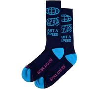 Troy Lee Designs Mens Performance MTB Cycling Socks Worldwide Midnight