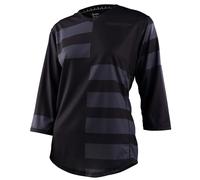 Troy Lee Designs Mischief Womens 3/4 MTB Jersey Split Stripe Black