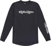 Troy Lee Designs Ruckus Burn Out Ride Long Sleeve, black-carbon, size S for Men