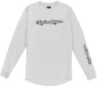 Troy Lee Designs Ruckus Burn Out Ride Long Sleeve, grey, size S for Men