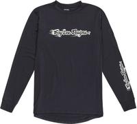 Troy Lee Designs Ruckus Long Sleeve MTB Cycling Ride Tee Burn Out Carbon