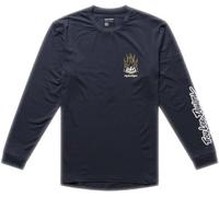 Troy Lee Designs Ruckus Ride Youth Long Sleeve MTB Cycling Tee Pressed Carbon