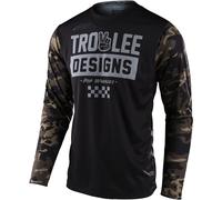 Troy Lee Designs Scout GP Peace & Wheelies Camo Motocross Jersey, multicolored, size S for Men