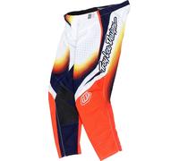 Troy Lee Designs SE Pro Array Motocross Pants, white-blue-orange, size 36 for Men
