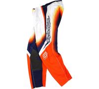 Troy Lee Designs Se Pro Array Youth Motocross Pants, white-red-blue, size 28