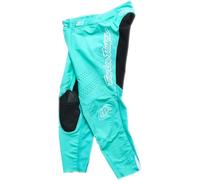 Troy Lee Designs SE Pro Solo Motocross Pants, white/turquoise/black, size 32