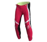 Troy Lee Designs SE Pro Stripes Youth Pants - Infra Red/Black, black