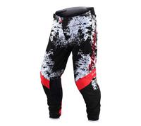 Troy Lee Designs SE Ultra Grime Motocross Pants, black-white-red, size 36 for Men