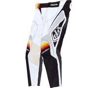 Troy Lee Designs SE Ultra Optic Motocross Pants, black-white-red-orange, size 36 for Men