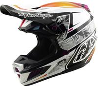 Troy Lee Designs SE5 Composite MIPS Lined Up Motocross Helmet, black-white, size 2XL for Men