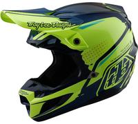 Troy Lee Designs SE5 Composite MIPS Speed Motoross Helmet, green/blue, size XXL (62/63)