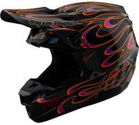 Troy Lee Designs SE5 Composite MIPS Torched Motoross Helmet, black-grey-orange, size 2XL for Men