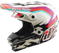 Troy Lee Designs SE5 Polycarbonate MIPS Dash Motocross Helmet, purple/white, size L (58/59)