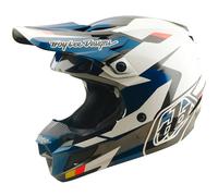 Troy Lee Designs SE5 Polycarbonate MIPS Roamer Motocross Helmet, blue/white, size XL (60/61)