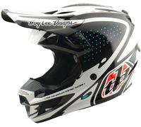 Troy Lee Designs SE5 Polycarbonate The Line, motocross helmet M Black/White