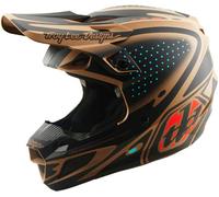 Troy Lee Designs SE5 Polycarbonate The Line, motocross helmet S Brown/Black