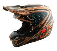 Troy Lee Designs SE5 Polycarbonate MIPS The Line Motocross Helmet, brown, size S (55/56)