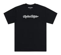 Troy Lee Designs Short Sleeve TEE; Signature Black LG