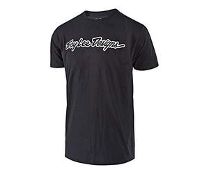 Troy Lee Designs Signature Men's T-Shirt Black