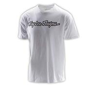 Troy Lee Designs Signature T-Shirts Gentlemen white Size L 2014 T Shirt