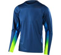 Troy Lee Designs Skyline Long Sleeve Jersey - Jet Fuel - Navy
