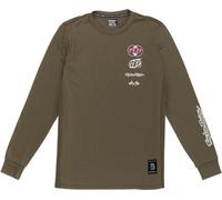 Troy Lee Designs Skyline Long Sleeve MTB Cycling Ride Tee Worldwide Caper