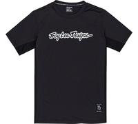 Troy Lee Designs Skyline Ride Signature T-Shirt, black, size L for Men