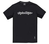 Troy Lee Designs Skyline Ride Signature Short Sleeve T-shirt Black M M Black