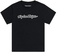 Troy Lee Designs Skyline Ride Youth Short Sleeve MTB Mountain Bike Tee Signature Black