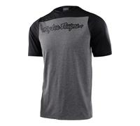 Troy Lee Designs Skyline SS MTB Jersey Signature Heather Grey/Black