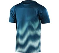 Troy Lee Designs Skyline SS MTB Jersey Wave Jungle Green