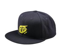 Troy Lee Designs Spring 2025 MX Badge Flat Bill Snapback Cap Navy
